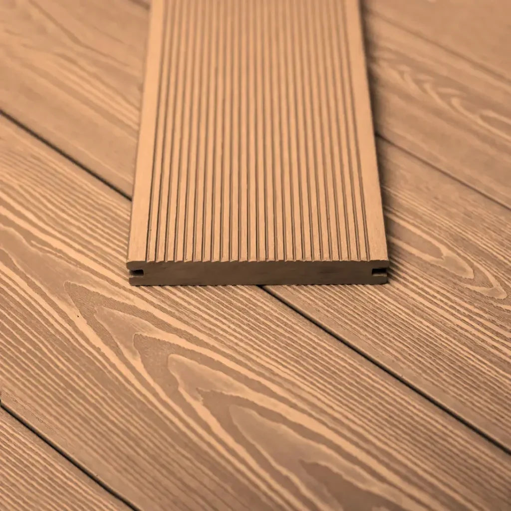 WPC Terrassendiele Massivdiele PREMIUM - Basaltgrau