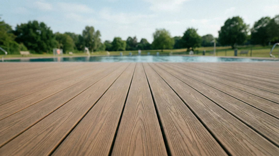 WPC Terrassendiele Massivdiele PREMIUM - Basaltgrau