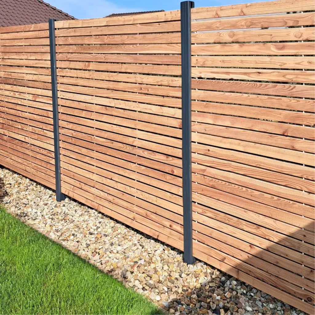 Steckzaun Taiga 180x180 cm - Lärche